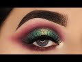 Easy Turquoise Green Eye Makeup Tutorial | Eye Makeup For Beginners | Anastasia Norvina Pro Pigment
