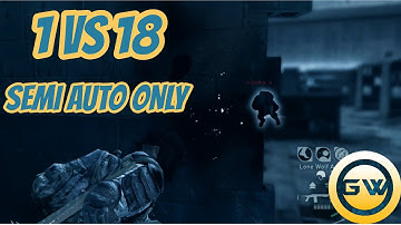 1 vs 18 (Semi-Auto Only) Comeback - The Last of Us : Remastered Multiplayer