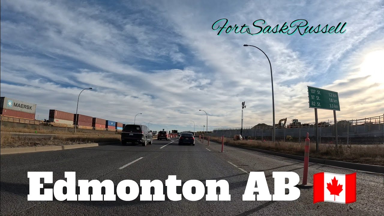 Edmonton AB 🇨🇦 Yellowhead Trail Part 2 Driving Tour November 2025