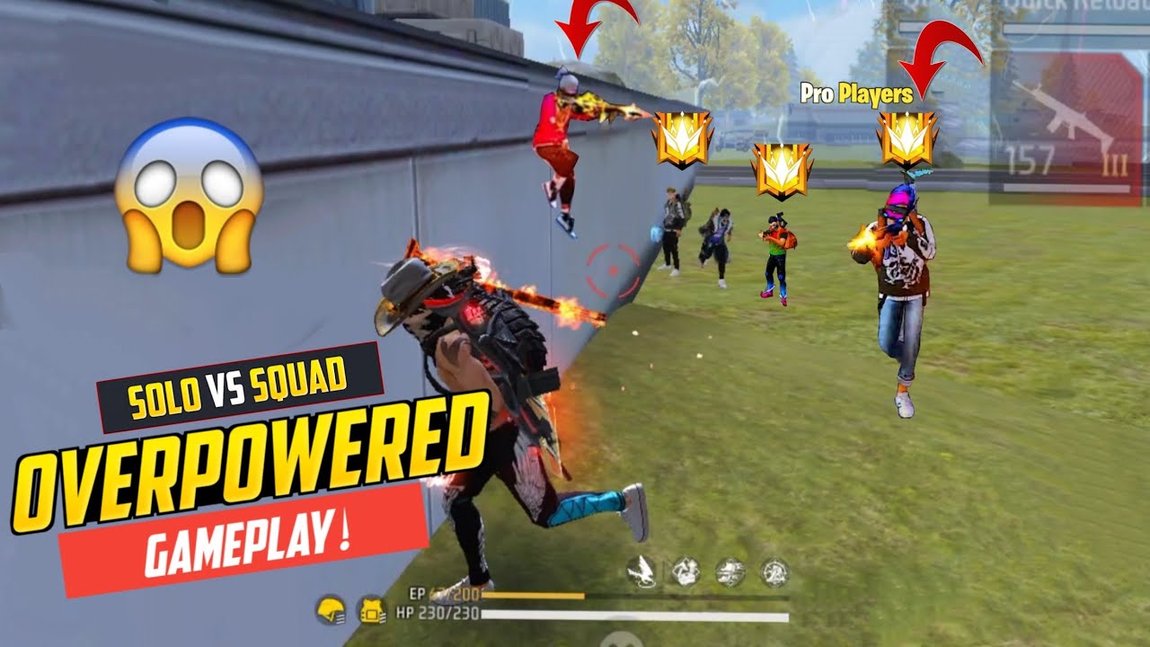 Overpowered solo vs squad gameplay 21 kills😱 - Garena Freefire ...