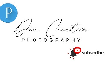 How to Create Your Own Signature Photography Logo in PicsArt // Logo Design Process 🔥