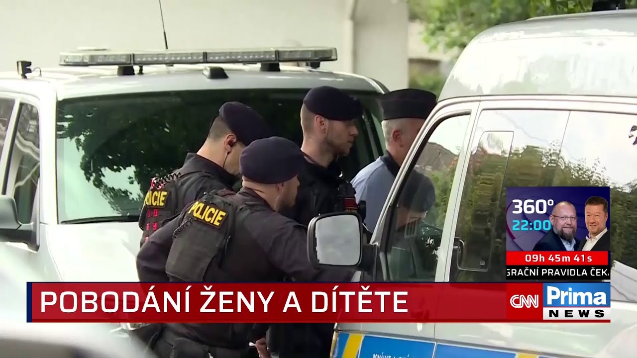 Drama v Praze: Matka měla pobodat dceru, poté se zřejmě sama pokusila o sebevraždu