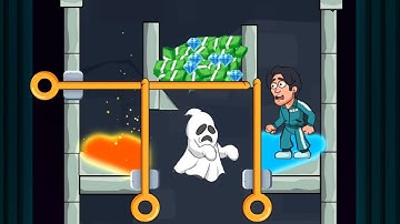 Rescue Squid Pin Game : Pull The Pin New Gameplay Puzzle