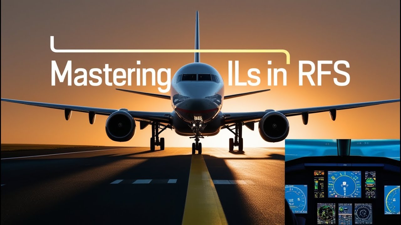 RFS - A Guide to ILS in Real Flight Simulator - YouTube