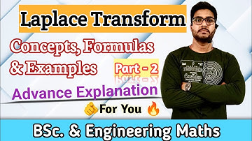 Laplace Transform l Basic Examples On Formulas l Lecture - 2 🔥