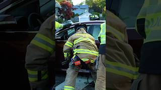 Firefighters quickly extricated 1 occupant from a vehicle this morning #buffnation