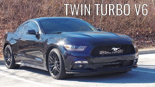 Twin Turbo V6 Mustang Car Review!-The One of a Kind Mustang!