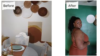 So... I finally painted that wall green | Perennial Green by Behr Paint