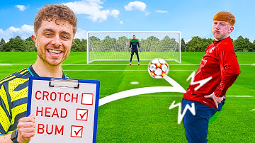 Scoring 1 AMAZING Goal With Every Body Part