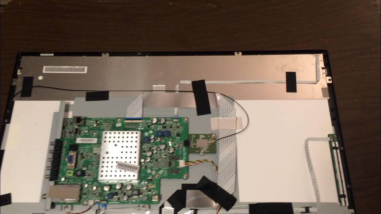 Vizio M261VP No Picture No Backlight Diagonisis Repair YouTube