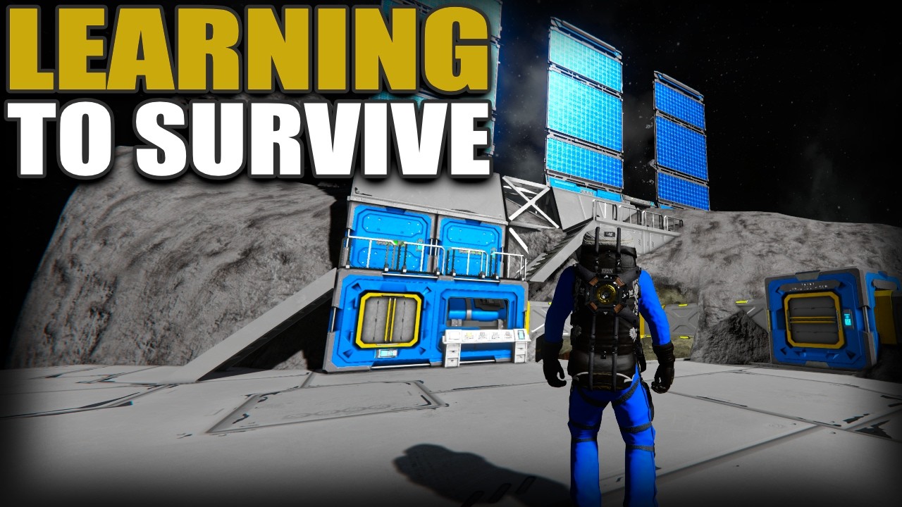 Space Engineers: Learning to Survive Scenario (First Time Gone Wrong ...