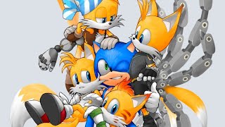 Sails, Nine And Mangey Edit Versions Of Tails From Sonic Prime
