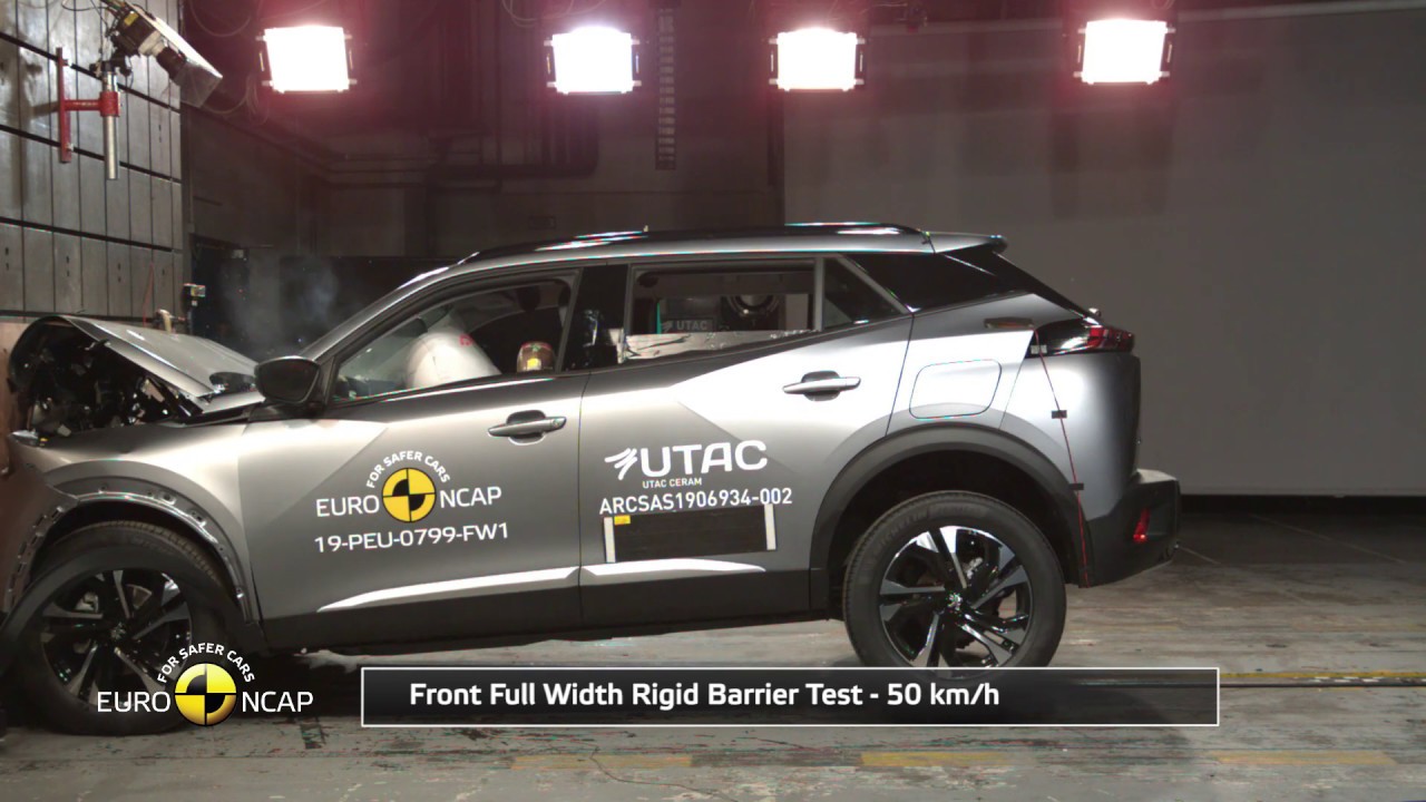 Euro NCAP Crash & Safety Tests of Peugeot 2008 2019 - YouTube