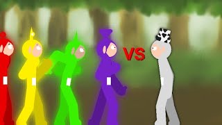 white tubby vs teletubbies