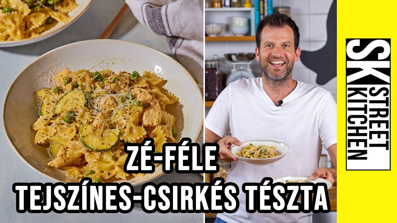 Zé-féle 🥘 TEJSZÍNES🥘 -csirkés tészta🍝