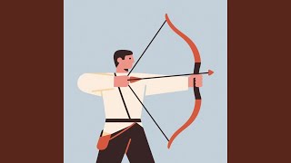 Archer Aims Bow