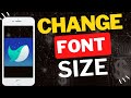 How to Change Font Size in Naver Whale Browser Mobile