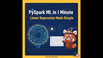 PySpark ML in 1 minuut: lineaire regressie eenvoudig gemaakt