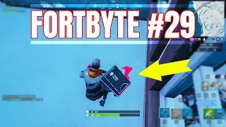 FORTBYTE #29 Location - FOUND UNDERNEATH THE TREE IN CRACKSHOT&#39;S CABIN (Fortnite)