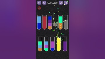 water_level_633 #watersortpuzzle #puzzle #game #sortpuzzle #color