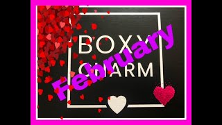 Boxy Charm February 2021 Base Box XOXO