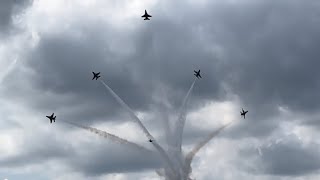 THE U.S. AIR FORCE THUNDERBIRDS AND THE DELTA BURST