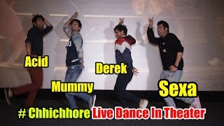 Chhichhore Team LIVE Masti Inside Theater With LIVE Audience | Varun Sharma, Tahir Raj Bhasin