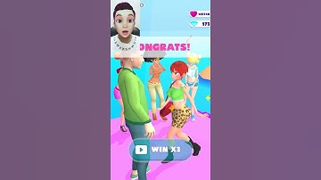 Makeover Run Walkthrough Game New Level 215 #shorts #leofunMR