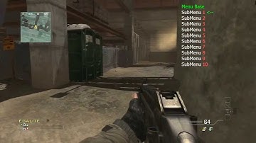 Modern Warfare 3 | Base Menu v1 / C# Project By ZeiiKeN (PS3)