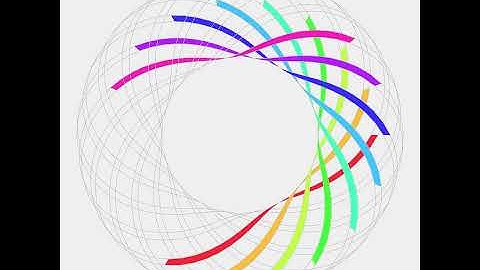Color torus. Draw by openFrameworks