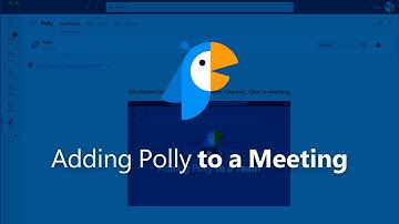 Add Polly to Teams Meetings