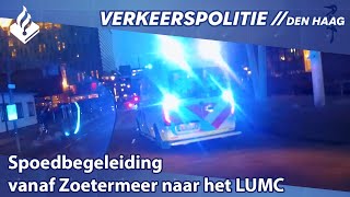 Spoedbegeleiding vanaf Zoetermeer naar het LUMC Leiden