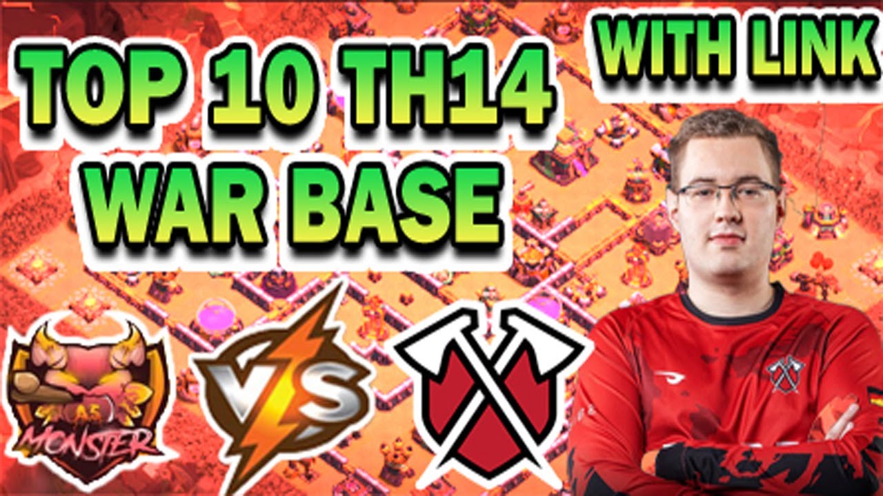 Top 10 Th14 War Base with Link | Queen Walkers vs A.S Monster Bases & Tompinai Empire vs NGT Legends