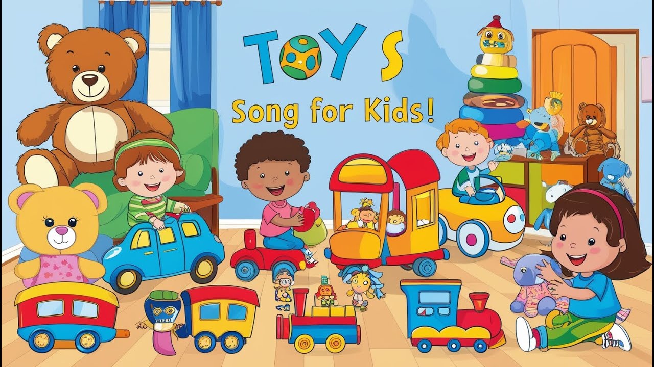 Let’s Play with My Toys! 🧸🎶 Fun Toy Song for Kids | Melon Rhymes