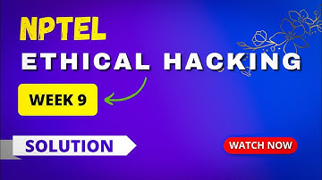Ethical Hacking NPTEL Assignment 9 Quiz Answers 2023