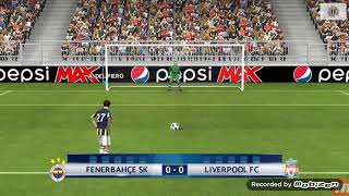 Fenerbahçe - Li̇verpool Penaltilar - Pes 2018 Mobi̇le