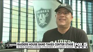 Raiders House Band sets the stage at Allegiant Stadium