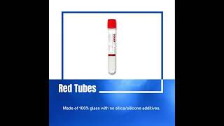 Red tubes are used to make Solid-PRF. Made of 100% glass with no silica/silicone additives.
