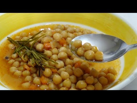 Zuppa di ceci alla maniera della nonna