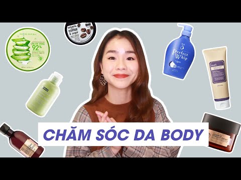Body Care // Dưỡng Da Cơ Thể Trắng Sáng Mịn Màng ♡ Quin