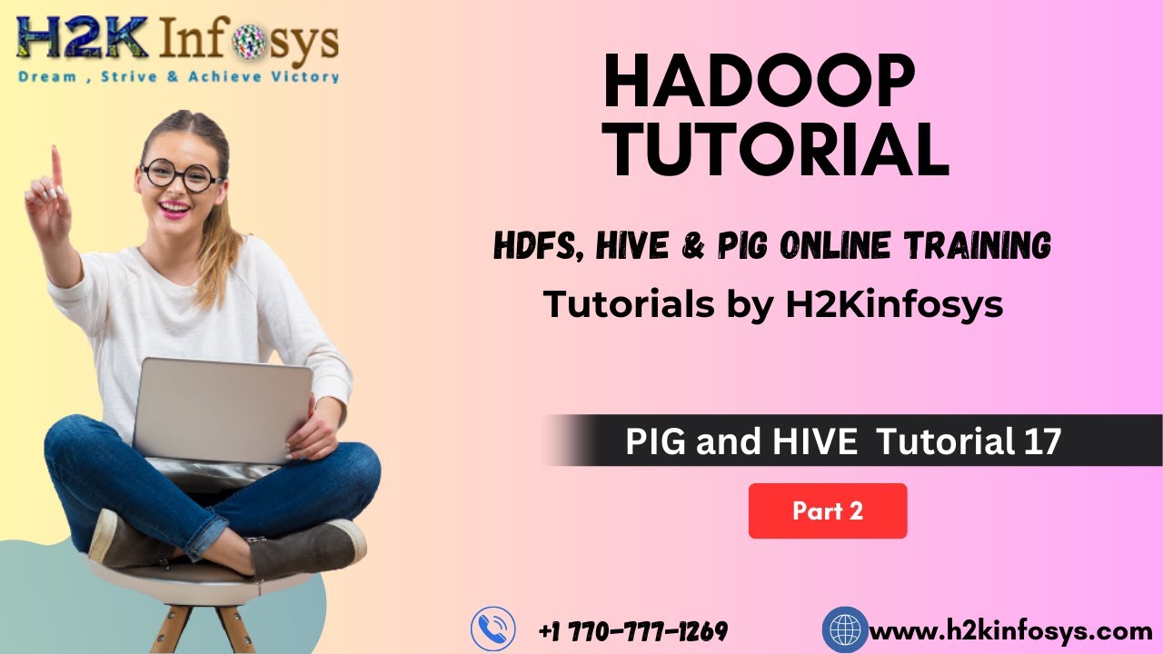Hadoop Tutorial HDFS, HIVE, PIG Online Training What is PIG and HIVE Part 2 Tutorial 17