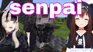 Tokino Sora Patiently Teaching Raden How To Play Minecraft [Hololive/Sub]