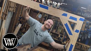 Making a Timber Framed Ping Pong Table