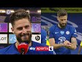 "I play Scrabble with N'Golo Kanté" | Olivier Giroud explains his interesting goal celebration 😆