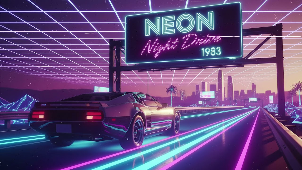 Neon Night Drive 1983 – Synthwave Night Reflections - YouTube