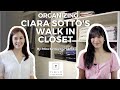 Organizing ciara sottos walk in closet