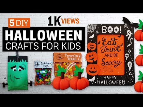 Video: DIY Halloween-knutsels 2020 voor kinderen