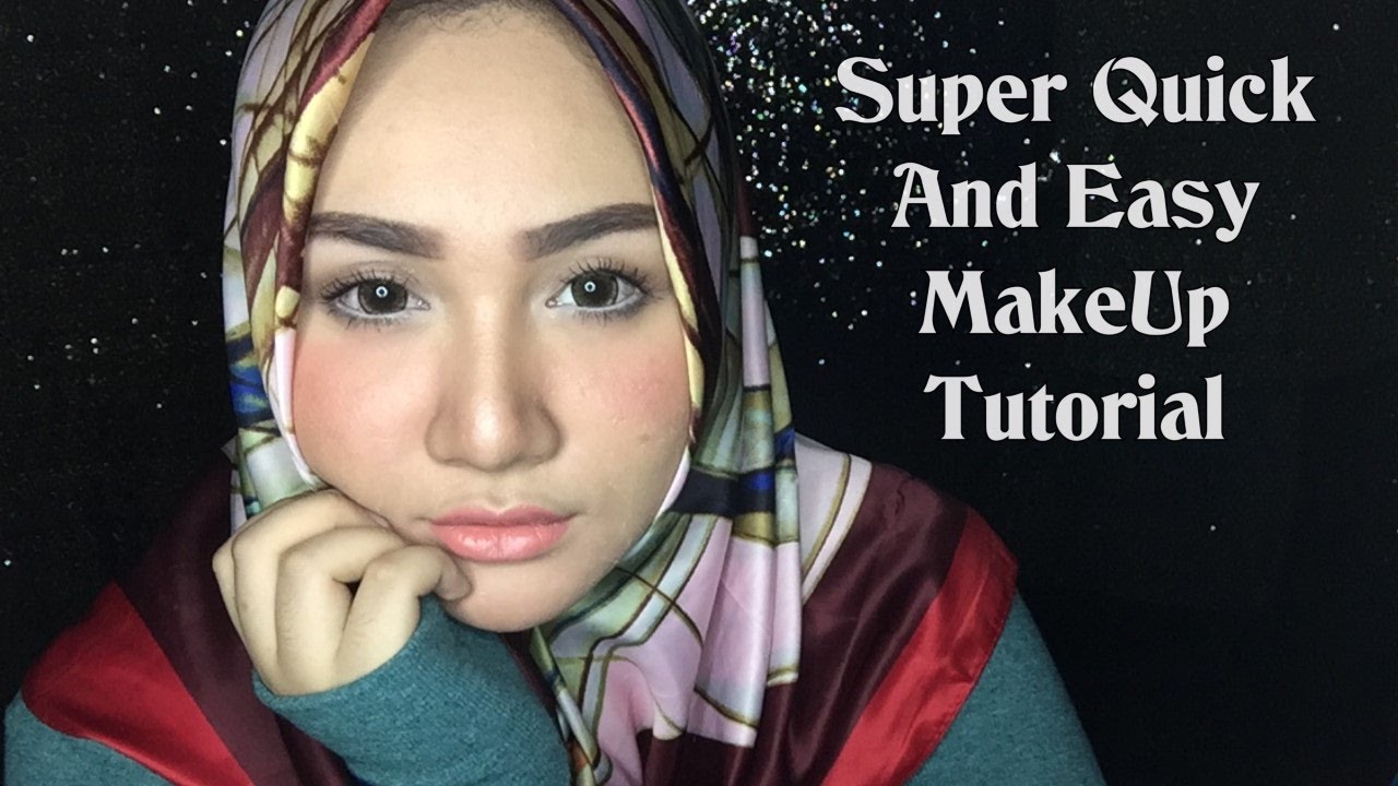 Super Quick And Easy MakeUp Tutorial Bahasa Indonesia Diendiana