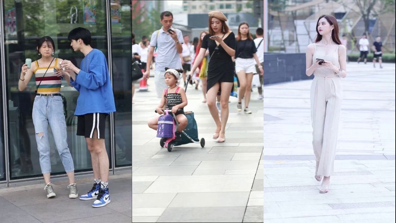  Street  Fashion  Tik  Tok  Douyin China Ep 05 YouTube