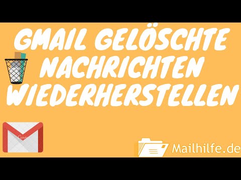 Video: Sådan Gendannes Slettede Meddelelser På Mail